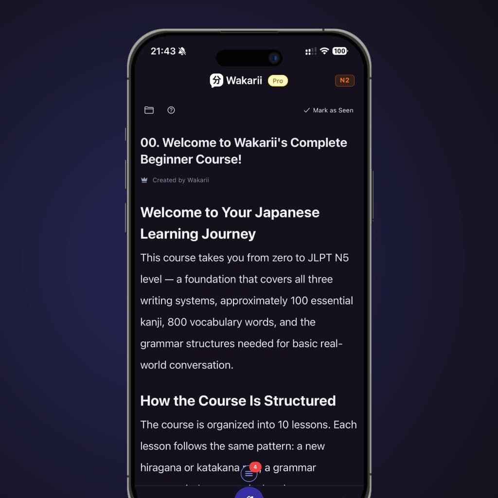Courses for everyone